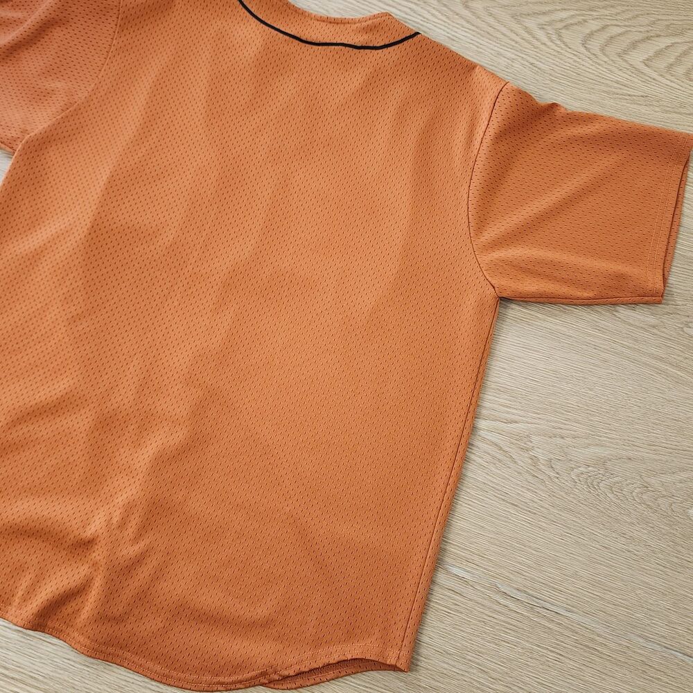 Vintage Champs Sports Team Edition Apparel TEXAS Mesh Baseball Jersey Large - Picture 11 of 13